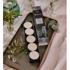 TL Candles sojas vaska tējas sveču komplekts ar kanēļa aromātu, 5gb.